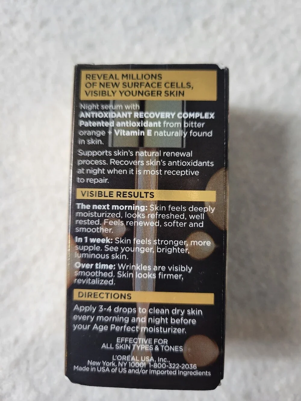 L'Oreal Paris Age Perfect Cell Renewal Midnight Serum - Trial Size (0.5 fl oz /